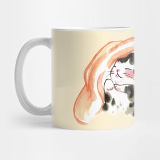 New born cat baby Mug